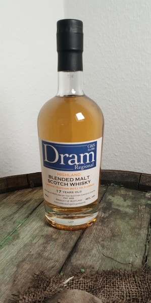 C & S Dram Regional Highland Blended Malt Schotch Whisky 17 y.o.