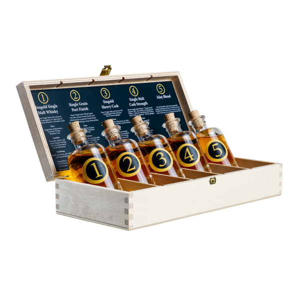 Sin Gold "Single Malt Tasting Box"