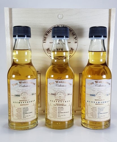 The Whisky Warehouse No. 8 Holzbox Scotland Selection