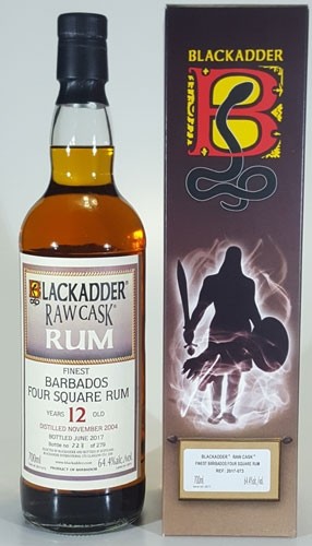 Rum Barbados 4 Square Second Edition Blackadder Raw Cask
