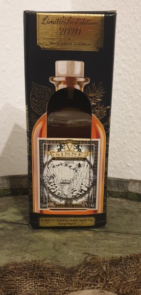 V-Sinne Aged Gin Limited 2222 Flaschen