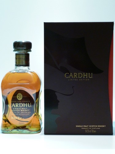 Cardhu 21 y.o. Cask Strength Special Release 2013